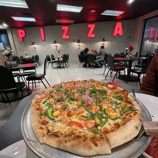Peppy Paneer Pizza