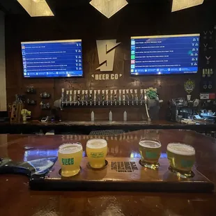 Having a little taste of everything.