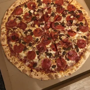Pizza made it home
