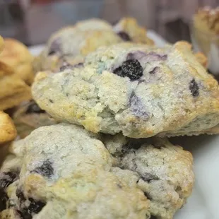 Blueberry scones