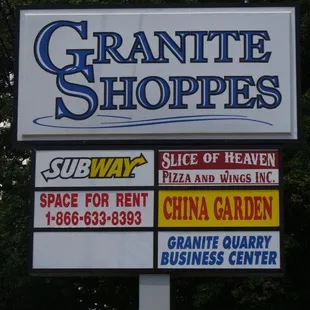 Street sign