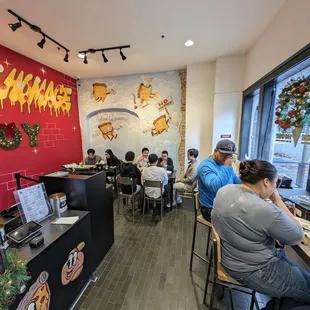 indoor seating area