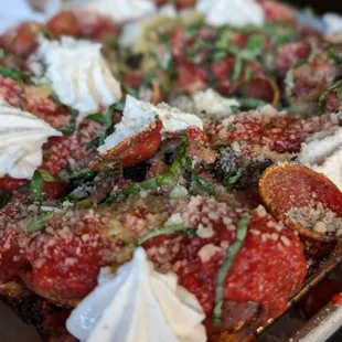 pizza, food
