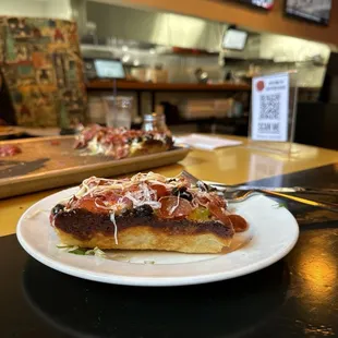 Detroit style pizza