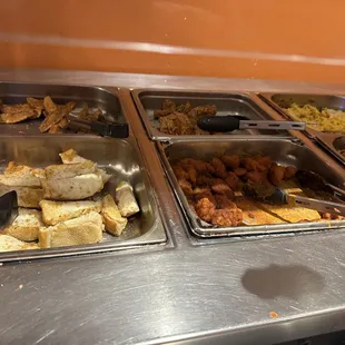 This is the extent of the buffet.