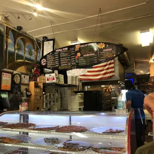 Waiting for our custom pie