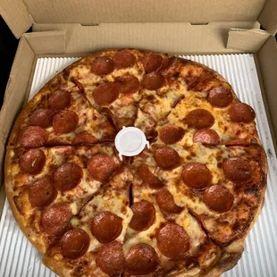 Pepperoni pizza