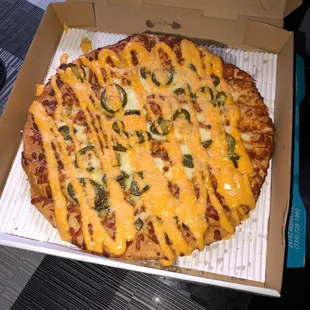 Nacho cheese bread