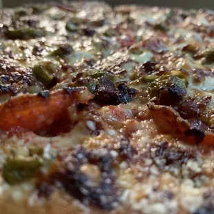 pizza, food