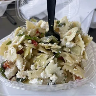 Yummy pasta salad
