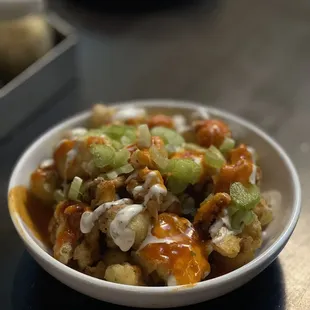 Buffalo Cauliflower Bites