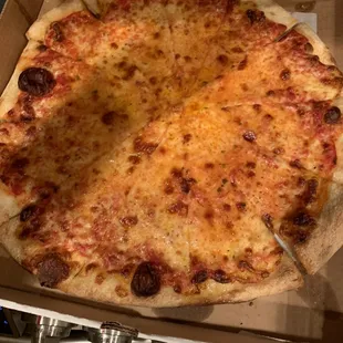 Large cheese - many doesn't that look good!