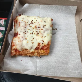 One square is a Big slice!