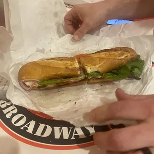 Italian hoagie