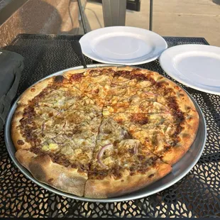 bbq pizza
