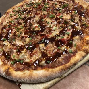 Pit Happens BBQ Chicken Pizza