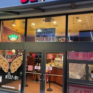 a pizza place