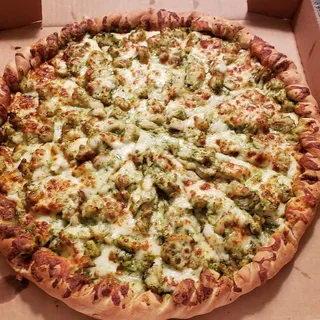 Pesto Chicken Pizza