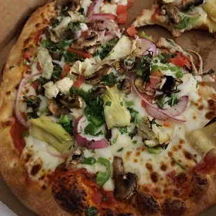 Veggie pizza