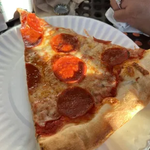 Pepperoni slice