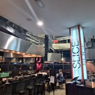 Walking up to the restaurant