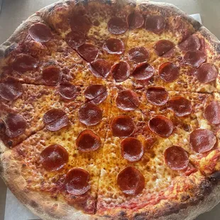 Extra large pepperoni