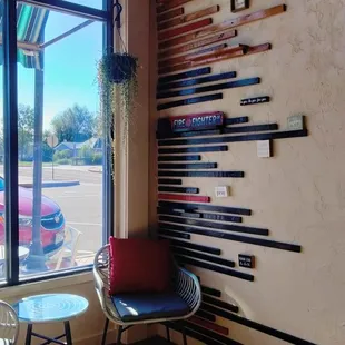 Cute little nook facing the street