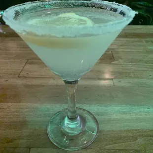 Lemon drop martini