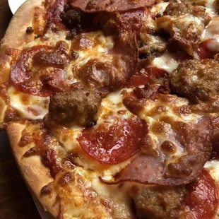 Their all meat zaa was perfect