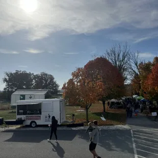 Food Truck action at the Baltimore County Agriculture Fall Festival