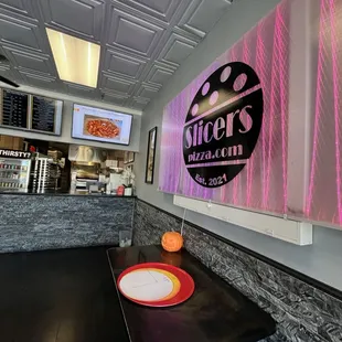 sushi and sashimi, interior