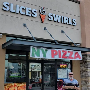 Pizza by the slice! Just like you remember it!