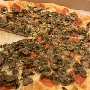 Mushroom Truffle Pizza