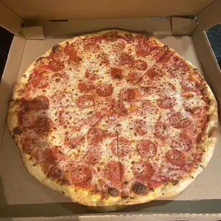 Pepperoni pizza