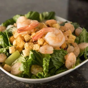 Grilled Shrimp Caesar Salad