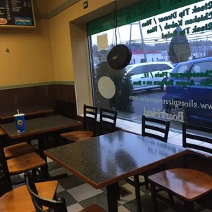Slices Pizza of Canton -- 323 Turnpike Street / Route 138, Canton           Interior