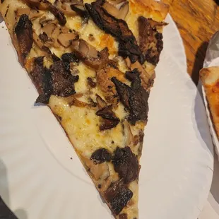 Smoked Mushroom Pizza