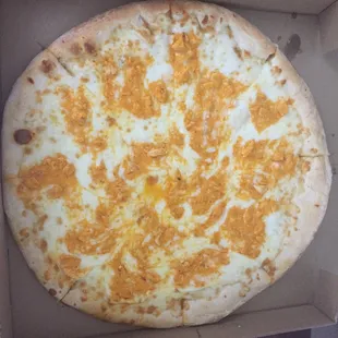 Buffalo Chicken Pizza...but where&apos;s all the chicken?‍