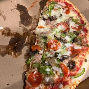The works pizza