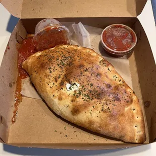 Calzone that had an accident!