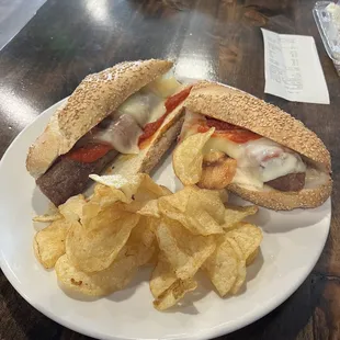 The sausage parm sub