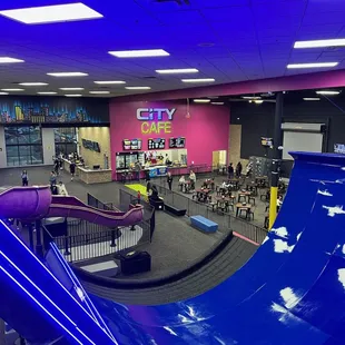 We have food and drinks