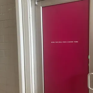 The door to enter!