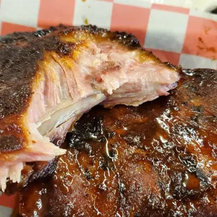 bbq ribs, ribs, food