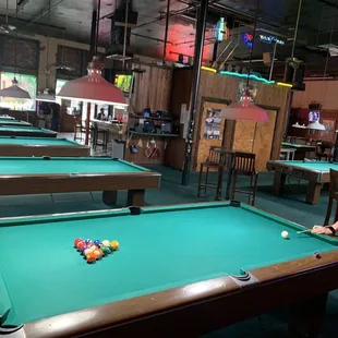 Pool tables