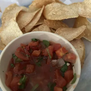 Chips and salsa $3