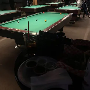 Pool tables