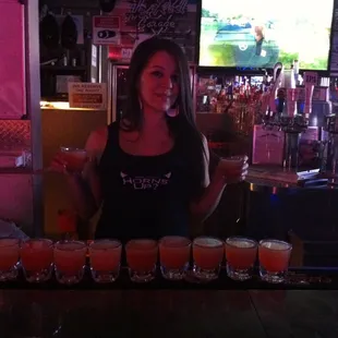 Slicks Bar ! Phylisha being the awesome bartender she is