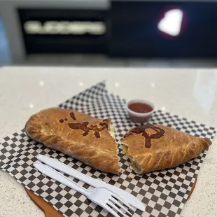 Bianco Calzone with Chicken