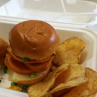 Sweet potato slider!